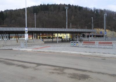 ŽST Ústí nad Orlicí-zastřešení nástupiště
